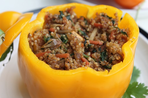 Vegetarian Stuffed Bell Peppers